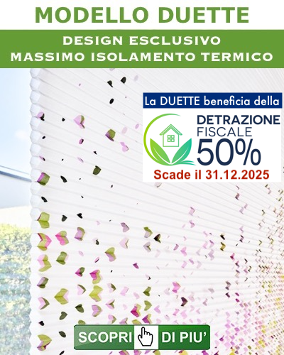 LA TENDA A VETRO SU MISURA CON MODELLI ESCLUSIVI E DA ARREDO